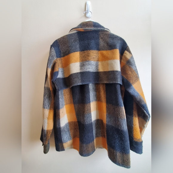 Vintage Shacket shirt like jacket rare and warm unisex Large - Picture 2 of 14